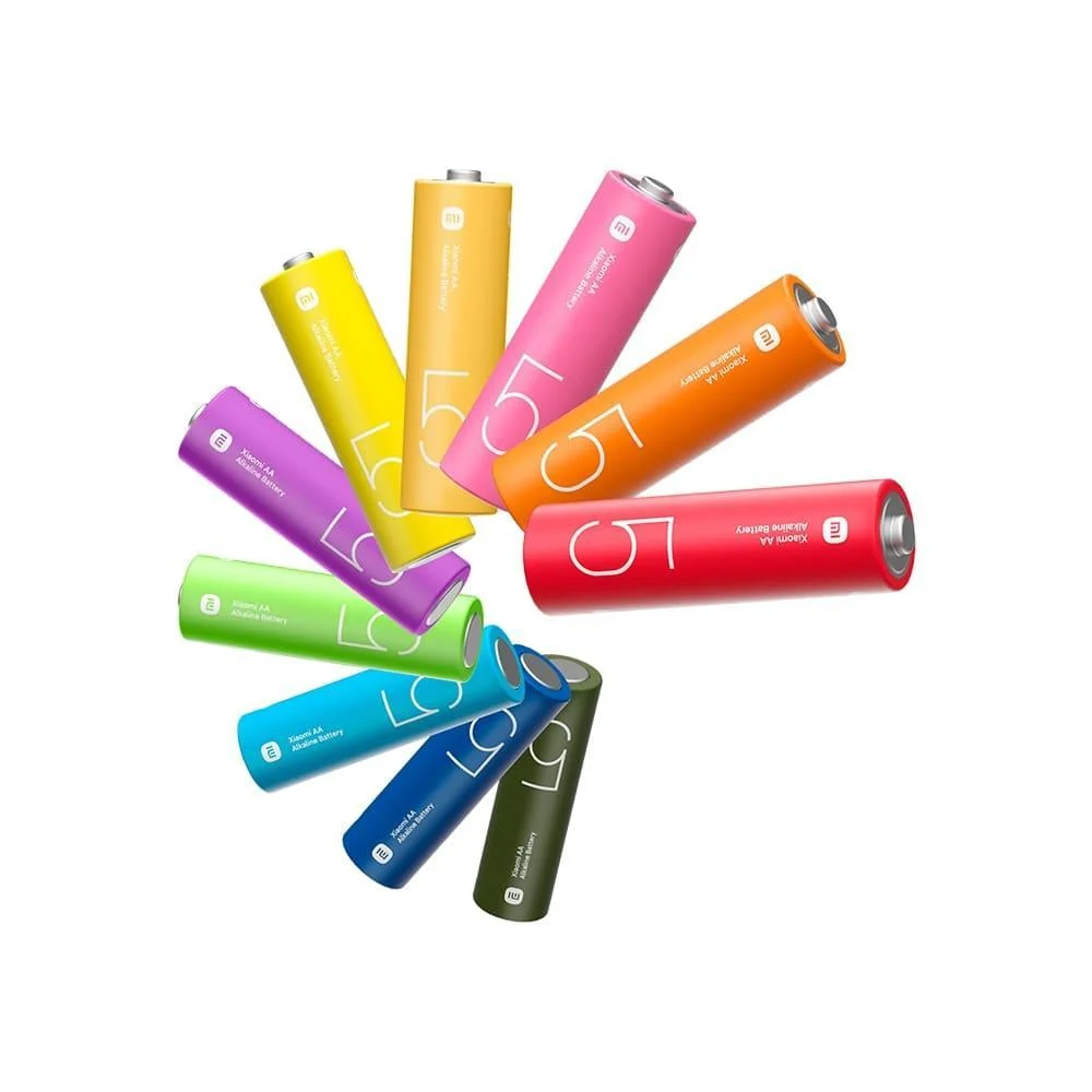 Xiaomi AA Rainbow Batteries (10 U)