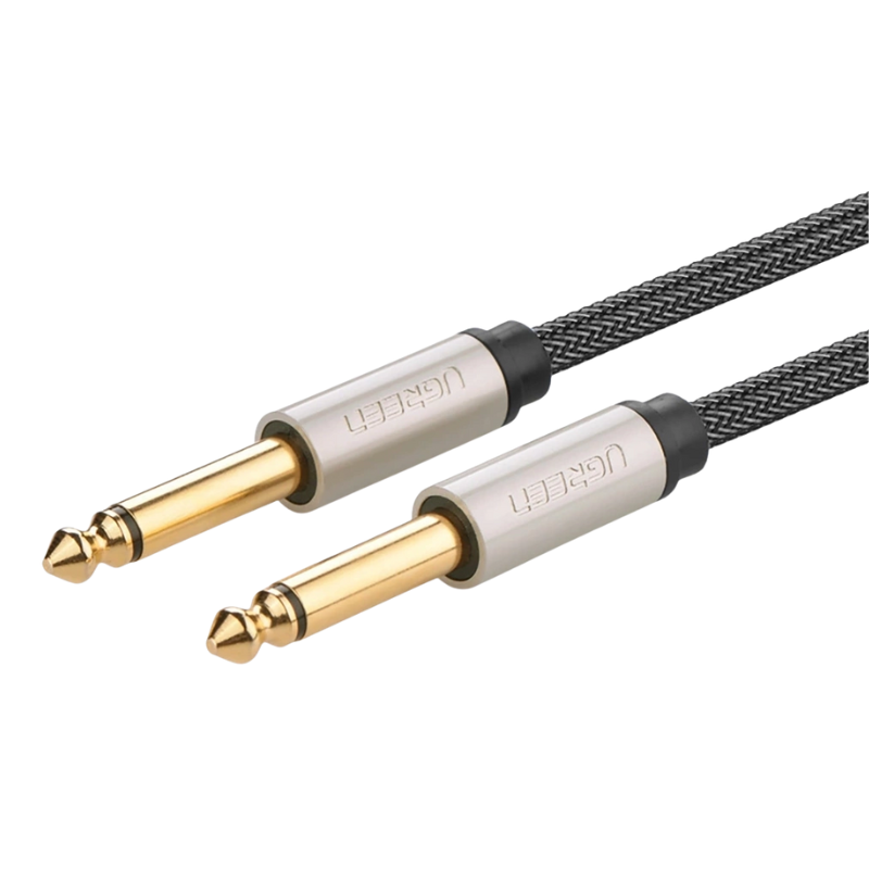 CABLE DE AUDIO UGREEN AV128 6.5MM MACHO A MACHO 2M 10638