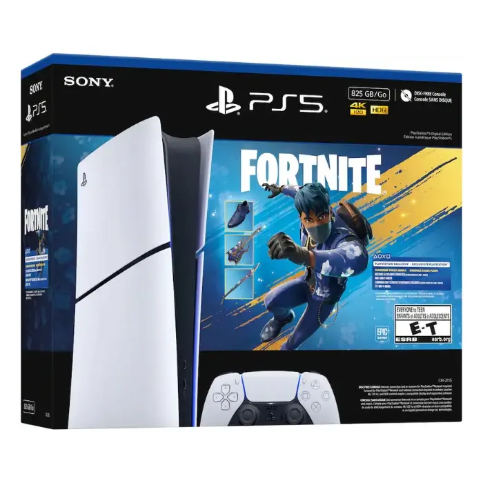 Consola PlayStation 5 Slim 825GB - Fortnite Flowering Chaos - Formato Digital