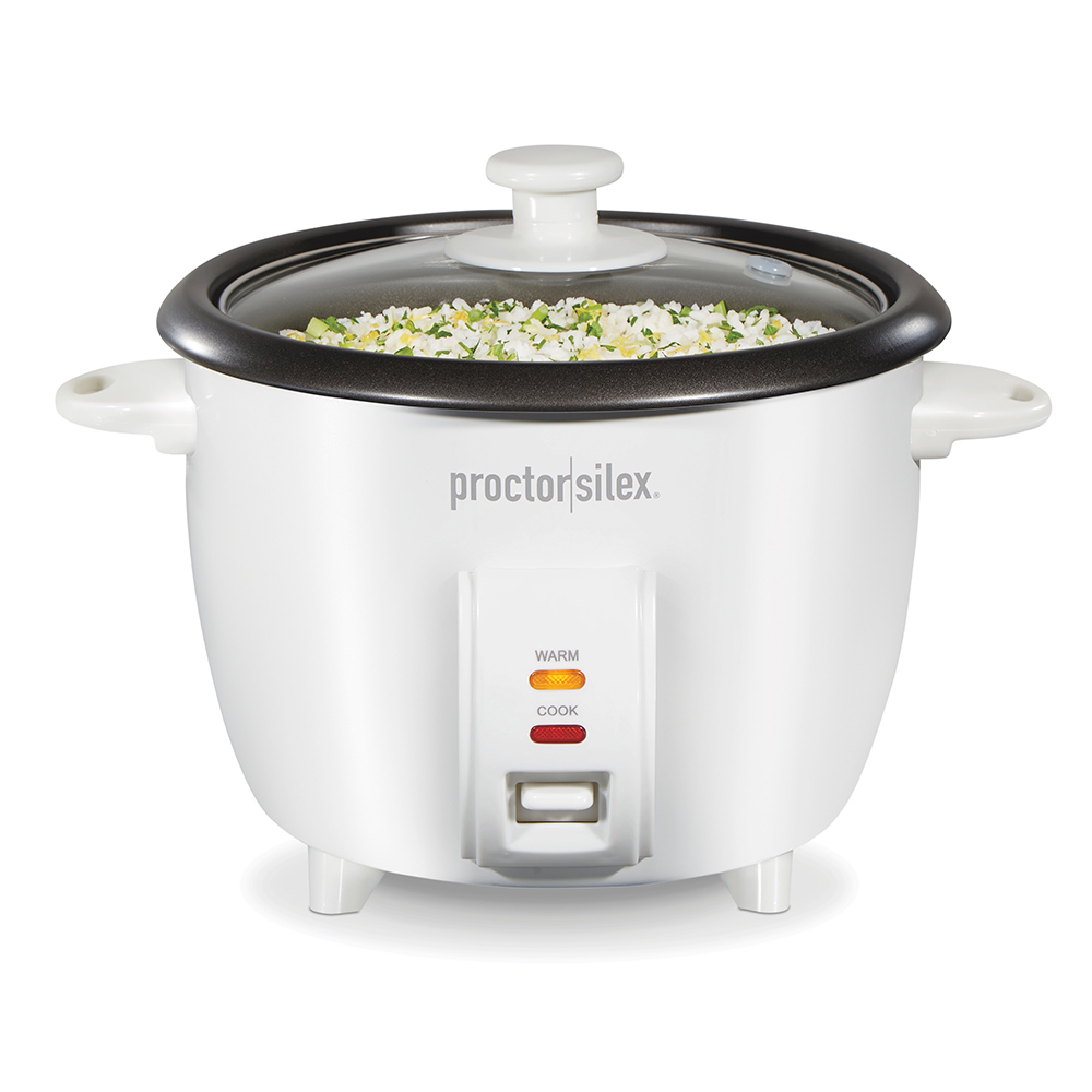Hamilton Beach Proctor Silex 10 Cup Glass Lid Rice Cooker 37533MN