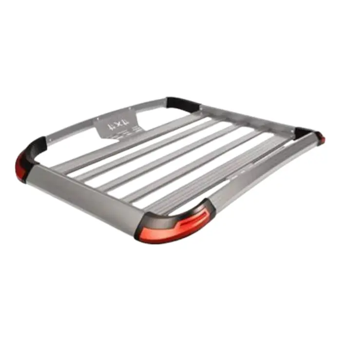 Canasta Portaequipaje Trip RB544 127cm x 96cm Aluminio Plateada HJ-RB544