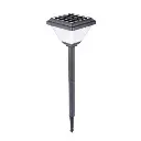 Lampara Solar Para Jardin C/Soporte Tipo Estaca Luz Calida CPD0406-WW