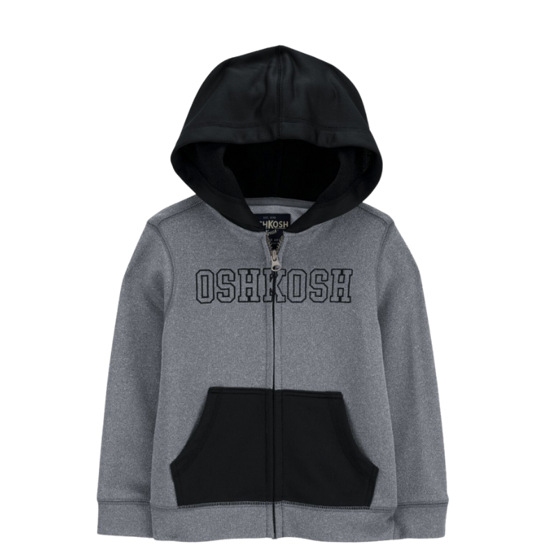 Abrigo zipper ACTIVE Oshkosh gris