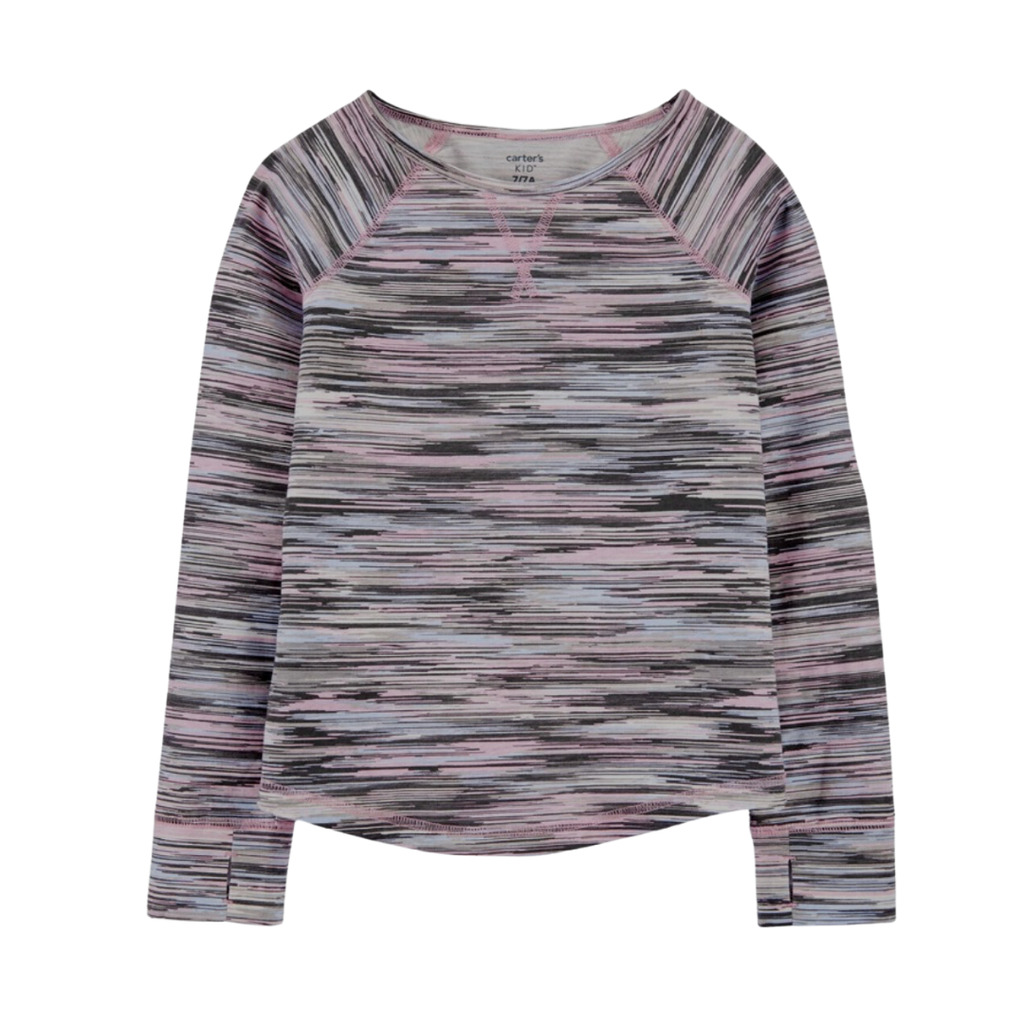 Blusa athletic estampada