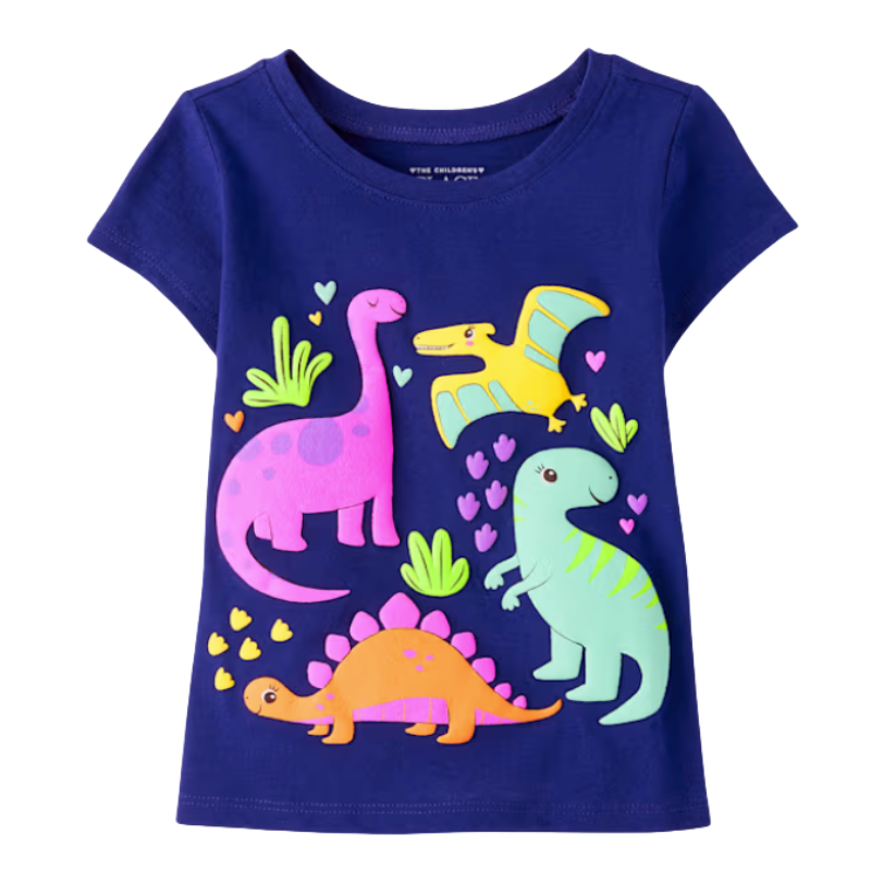 Blusa dinos florcitas