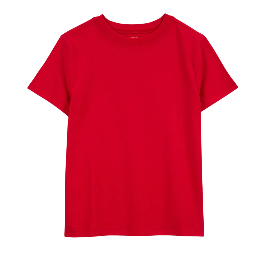 Camiseta lisa roja