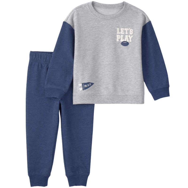 Conjunto 2 piezas pull over y buzo pantalón Lets play