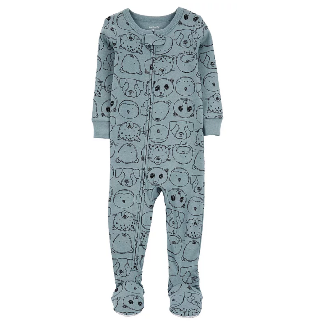 Pijama 1 pieza Caritas animalitos