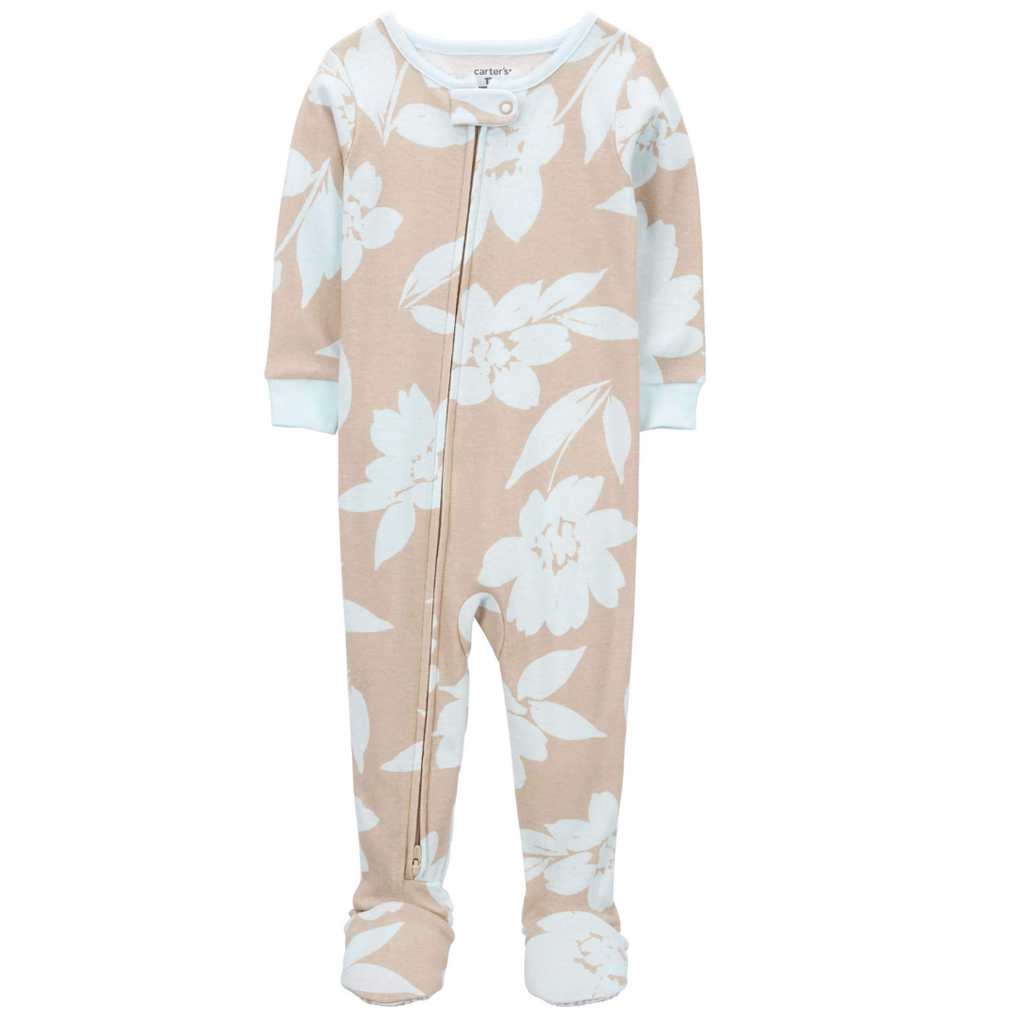 Pijama 1 pieza flores