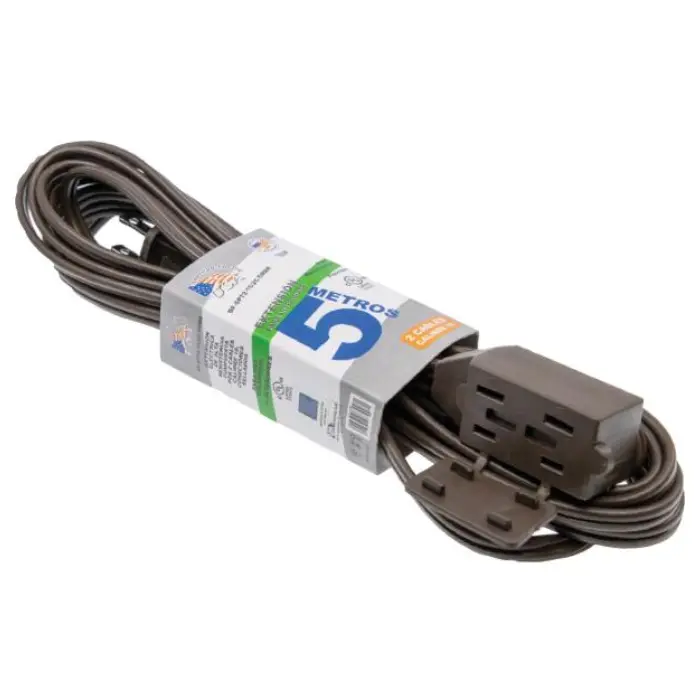 Extension American Electric SPT 5M 2X16 UL Café SPT2-16/2-5MBR