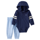 Conjunto de 2 piezas pantalón y mameluco con gorro