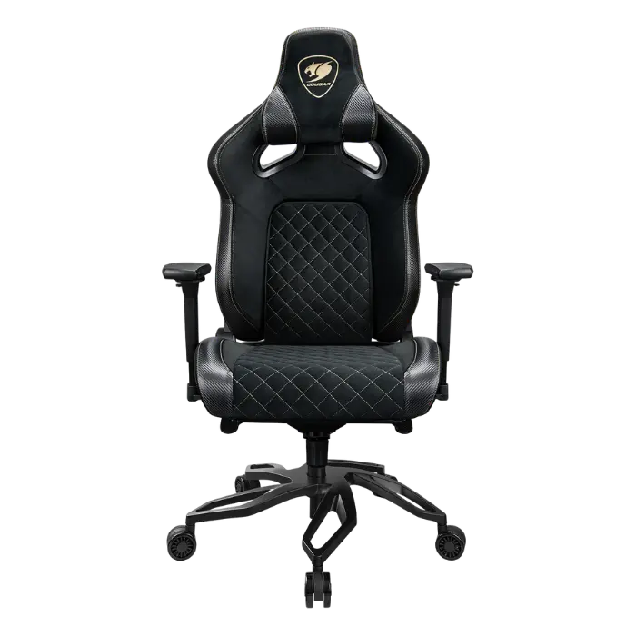 Silla Gamer Cougar Titan Pro V2 F Negra/Dorado 3MT2FGLB.0001
