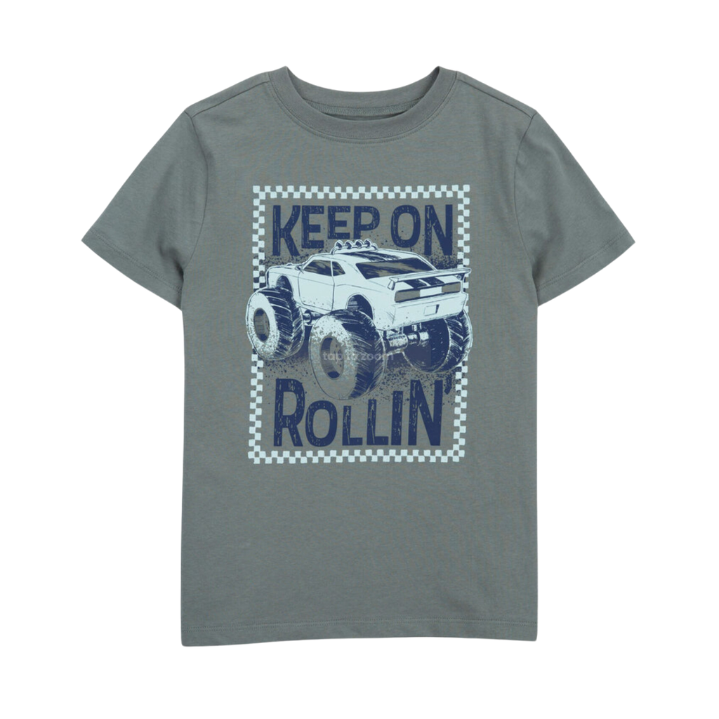 Camiseta keep on rolling