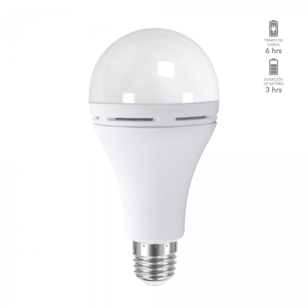 BOMBILLO DE LED A19 9W100-240V3000KE27
