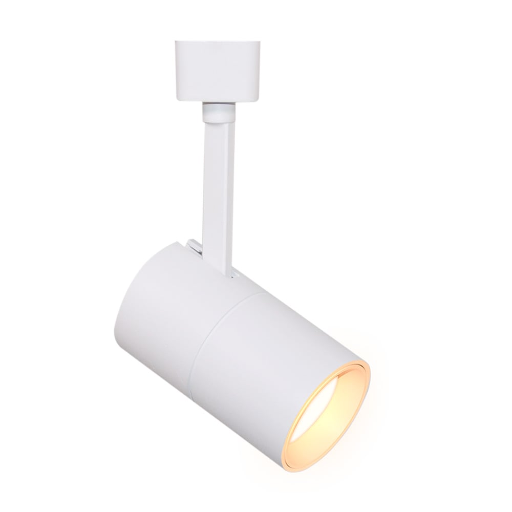 Spot para riel uso interior. Aluminio acab. Blanco. LED 12W, 600-800lm.