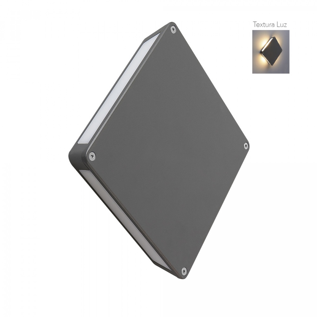 LUM EXTERIOR MUROS LED 14W100-240V3000K580LM