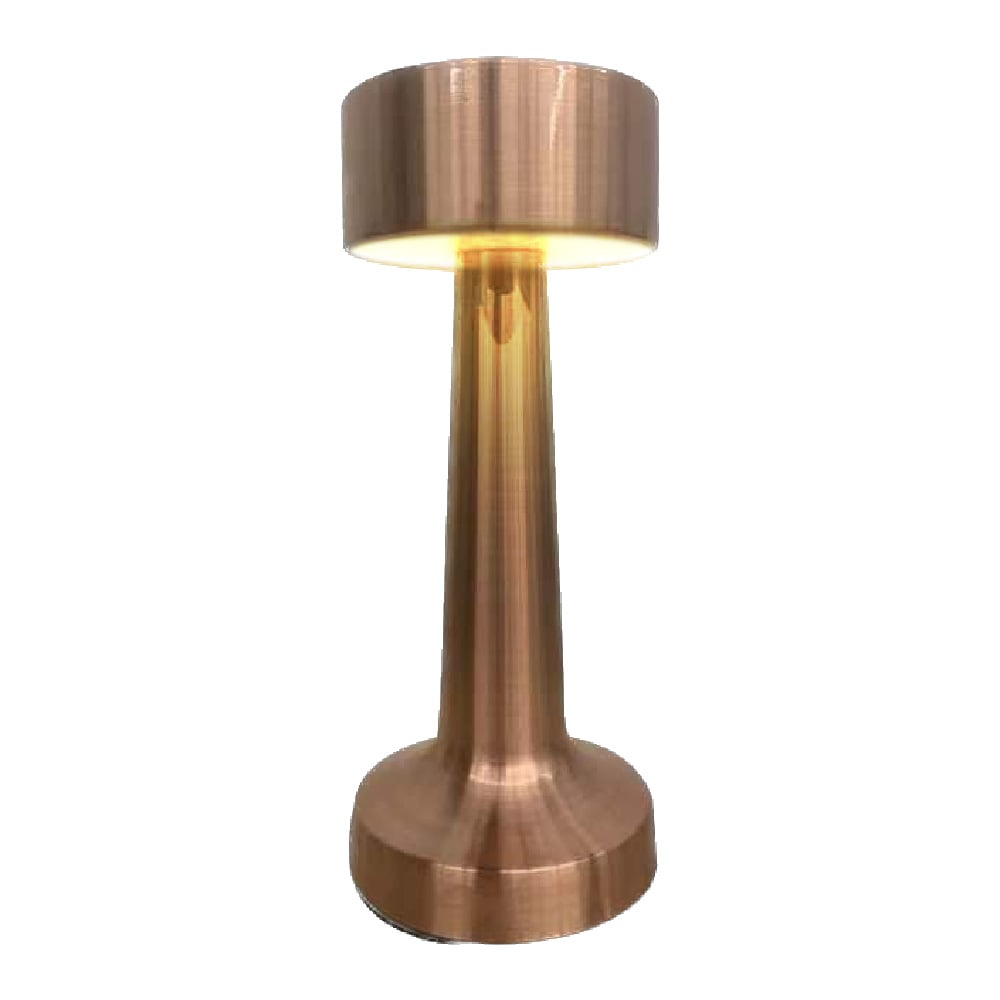 LUMINARIA DE MESA ORO ROSA