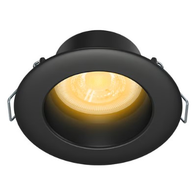 Lámpara Empotrable Downlight LED 4 W, Luz Cálida Brillante, No atenuable, Multivoltaje