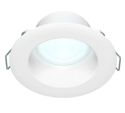 Lámpara Empotrable Downlight LED 4 W, Luz de Día, No atenuable, Multivoltaje