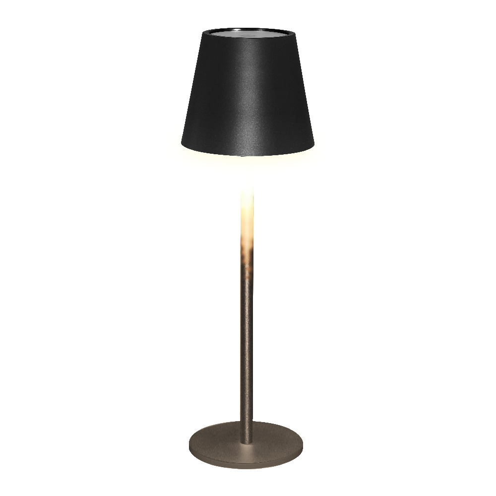 Lámpara de Mesa LED negro