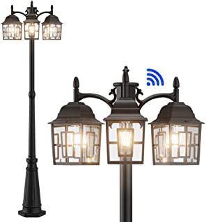 Poste sencillo ajustable 1 Led