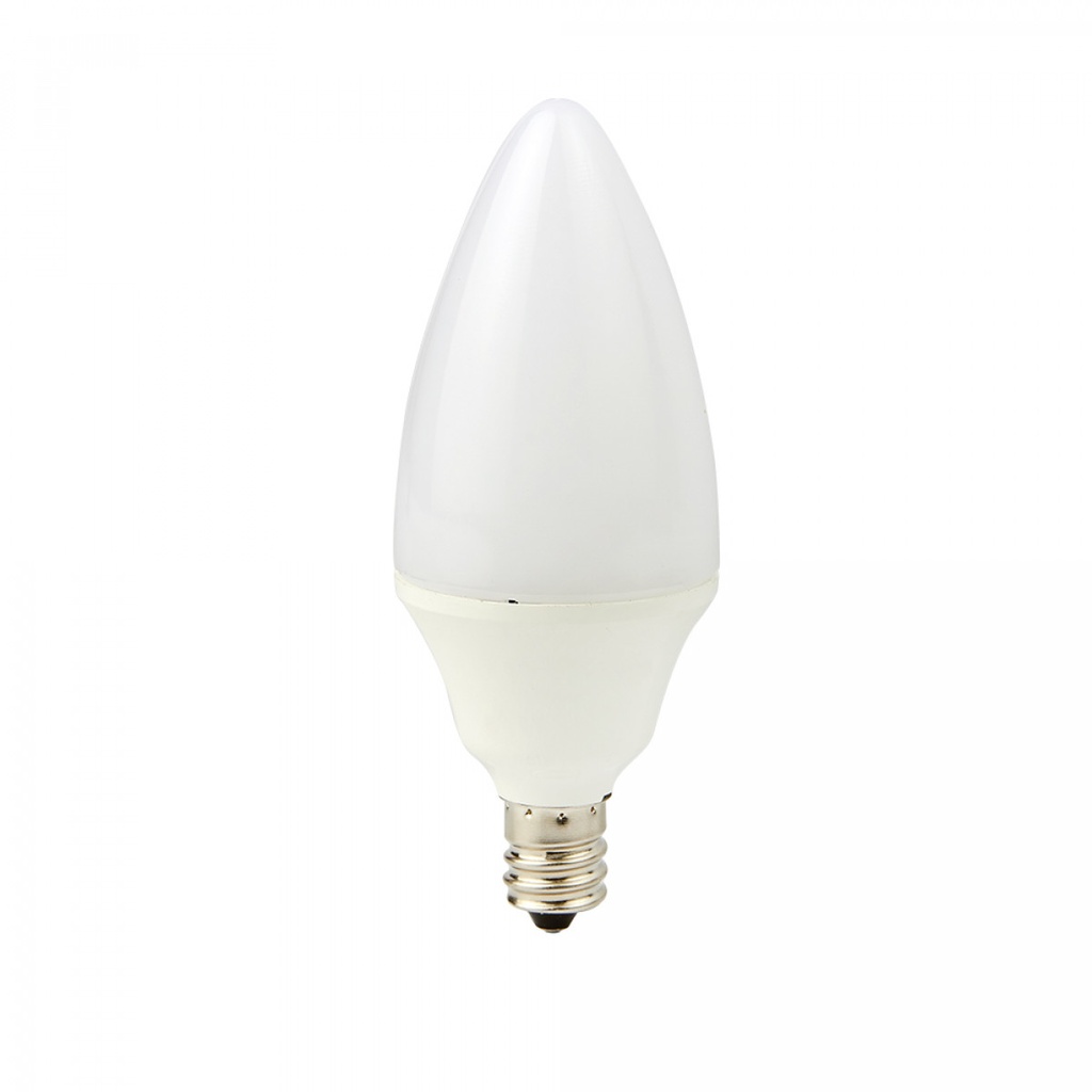 BOMBILLO TIPO VELA 4W 3000K E12
