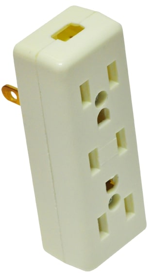 RECEPTACULO C/CLAVIJA TRIPLE A TIERRA 15A.125V. MAR