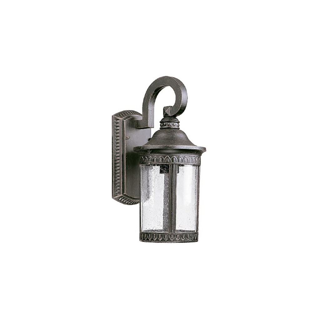 FAROL DE PARED ALUMINIO, BRONCE ANTIGUO E26