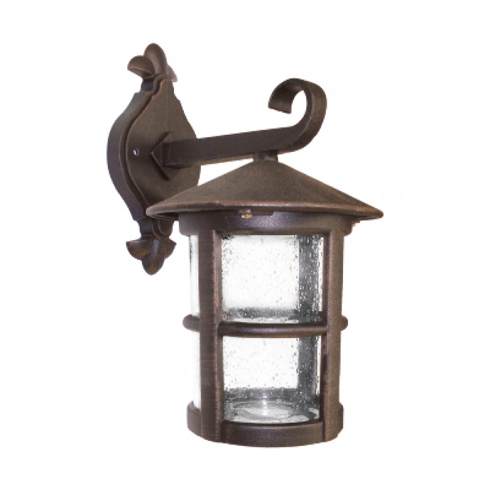 FAROL DE PARED BRONCE ANTIGUO