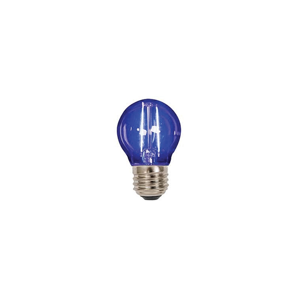 BOMBILLOG45 DE FILAMENTO LED 127V 2W AZUL