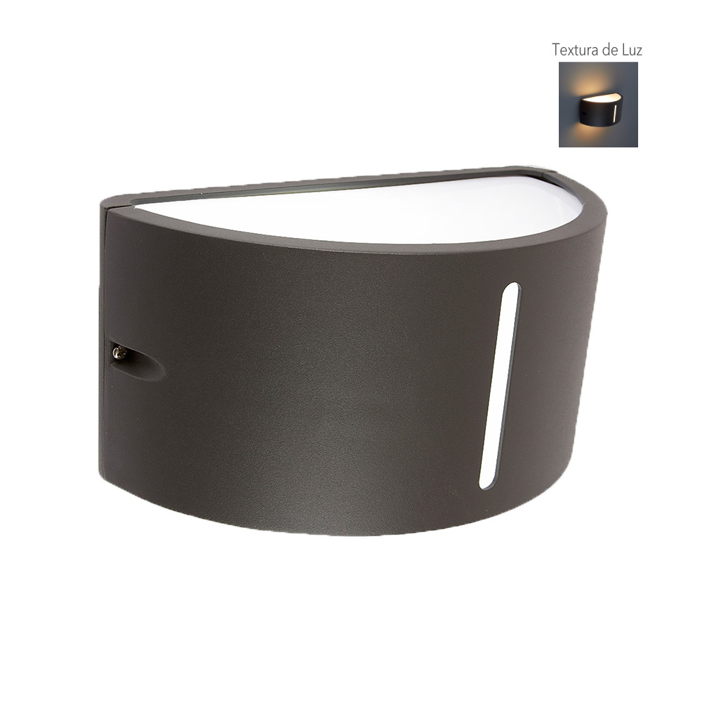 ARBOTANTE ANTRACITA PC 15W 100-240V IP44, S E26