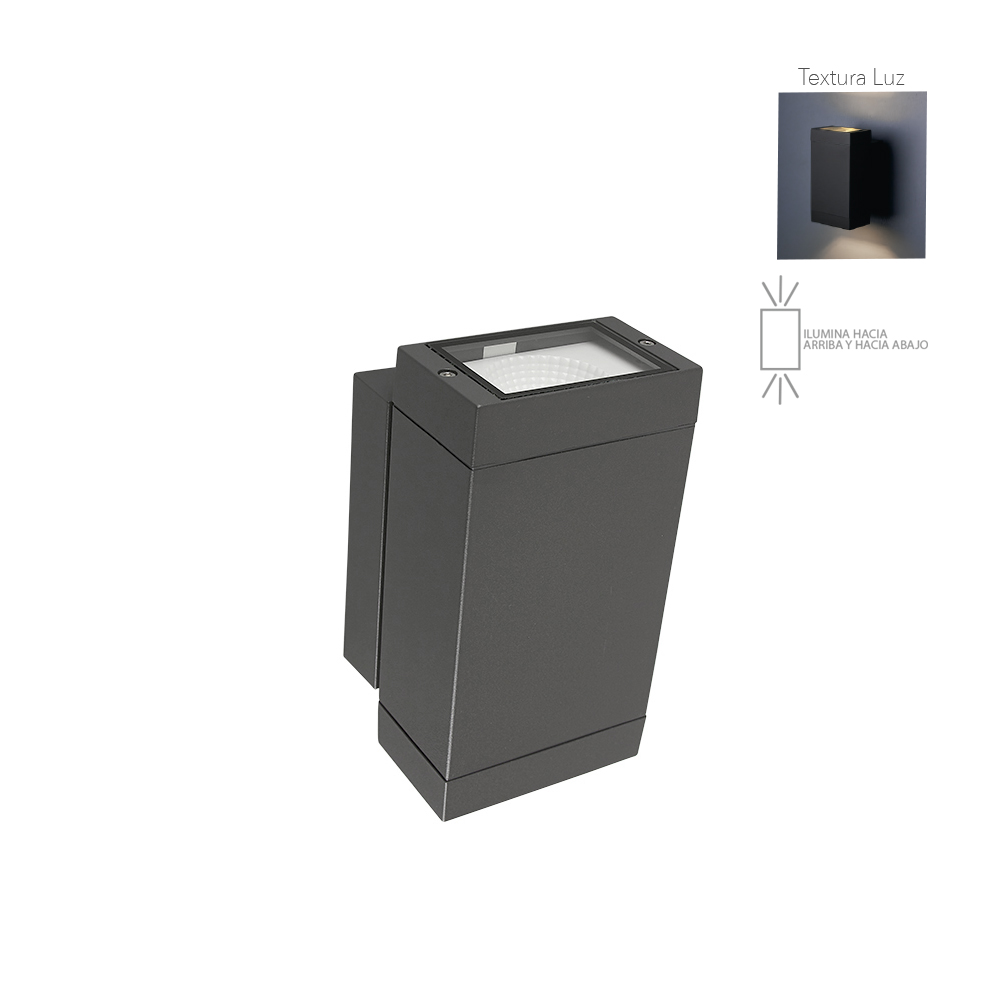 EXTERIOR MUROS LED 14.5W100-240V3000K