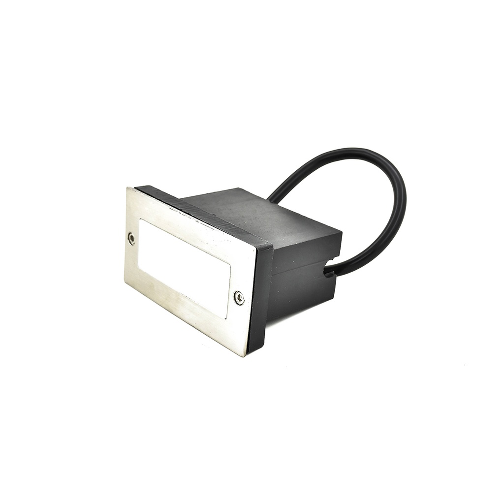 EMP. DE MURO RECTANGULAR LEDS SATIN