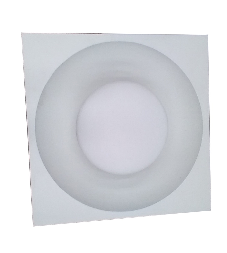 EMP. ELECTRONICO CUADRADO CENTRO REDONDO, BLANCO DDE-26W