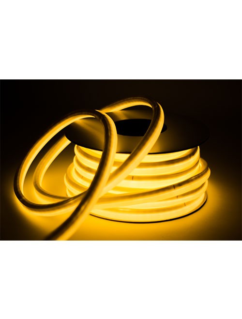 Manguera flexible LED NEON 5050SMD 127V IP65 10m. BLANCO CALIDO
