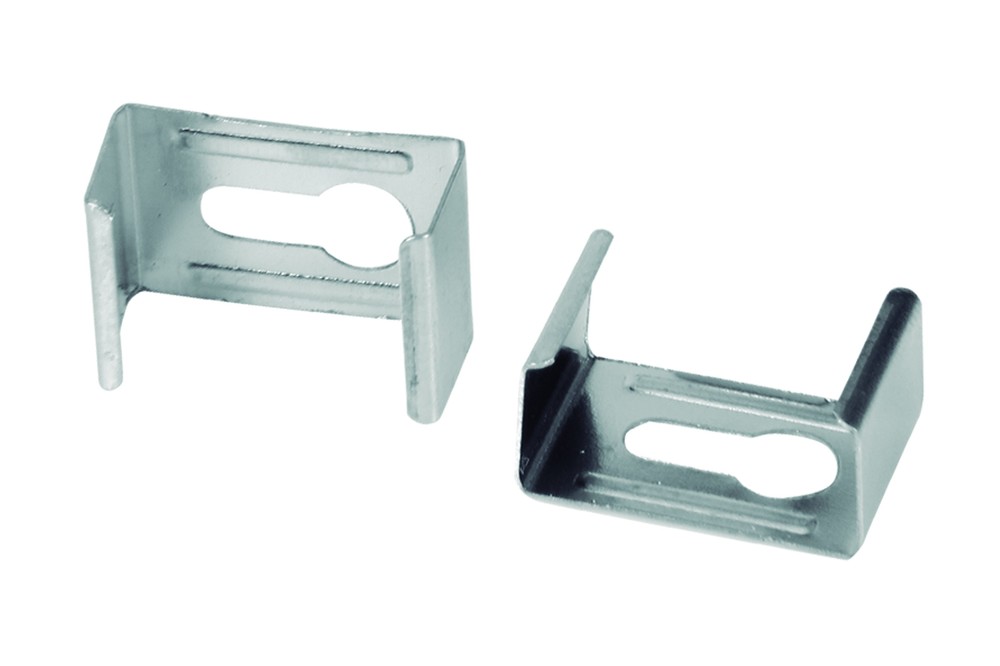 GRAPA DE MONTAJE para perfil DE ALUMINIO empotrado en piso