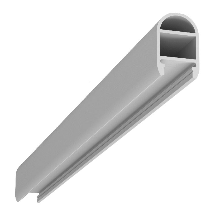 Tapa Fin Sin Salida Para Perfil De Closet