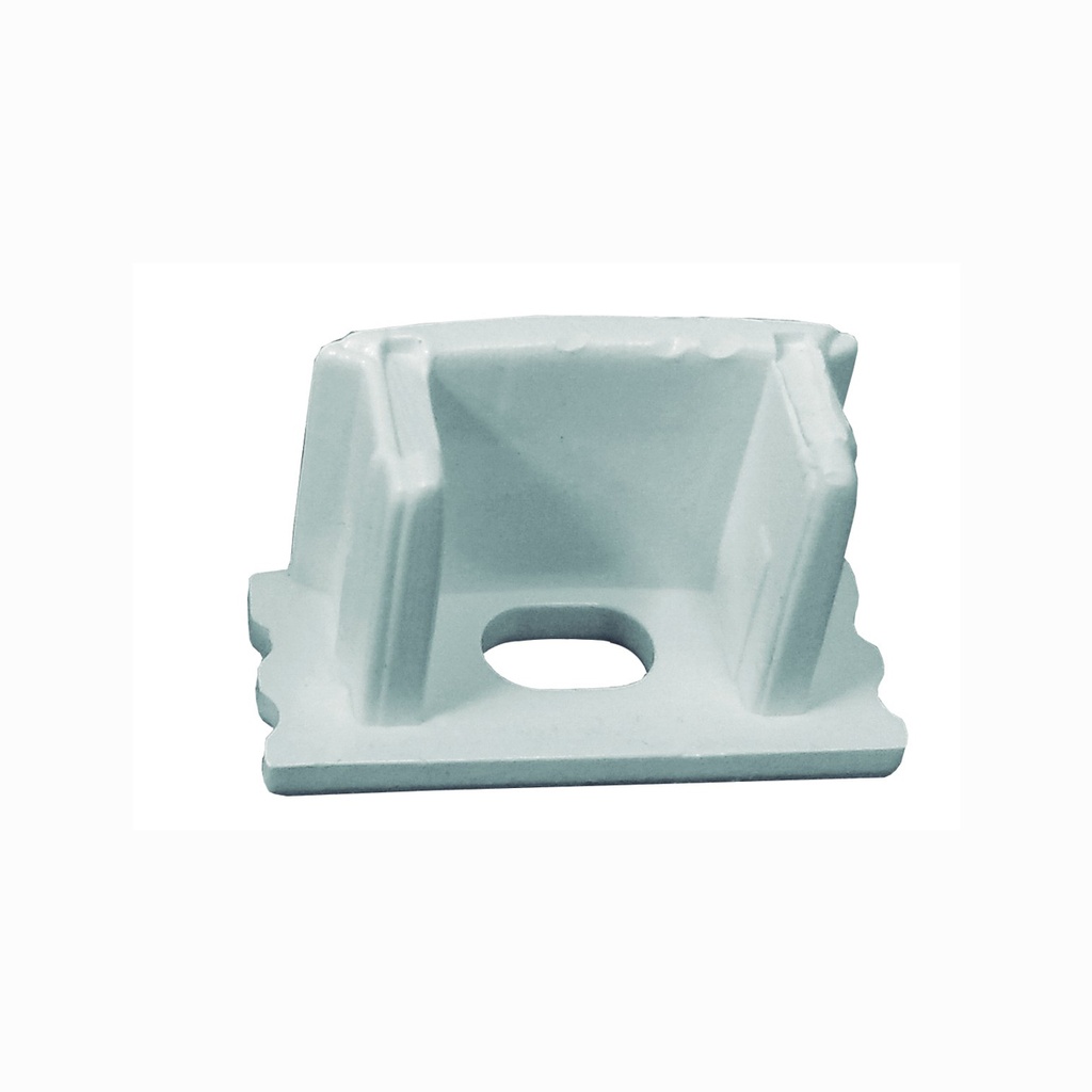 Tapa final para perfil DE ALUMINIO modular con salida.