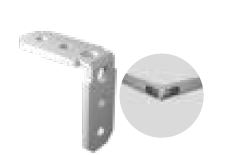 Accesorio de conexión a 90° vertical