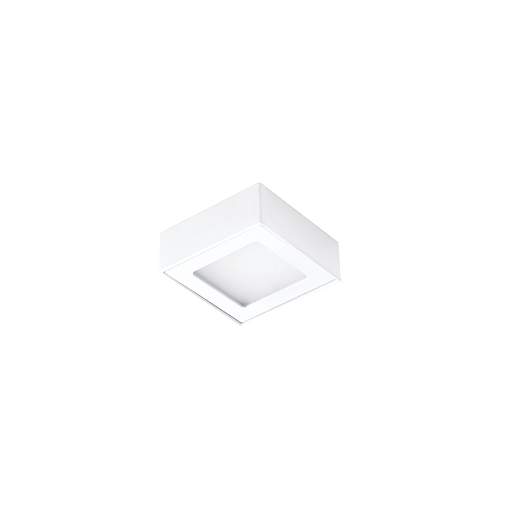 CUADRADO DECOR LED 3.5W 127LM 3000K BCO