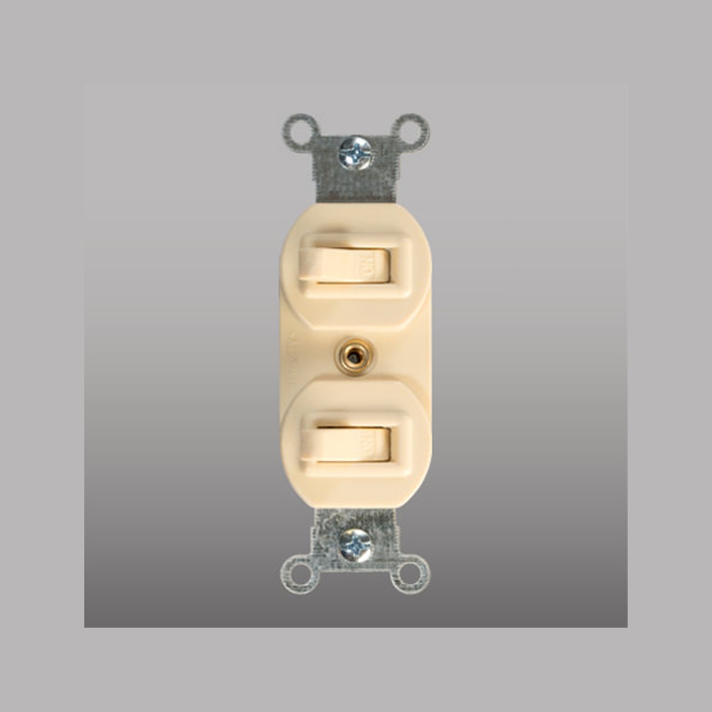 APAGADOR OCULTO DOBLE, 1 POLO.