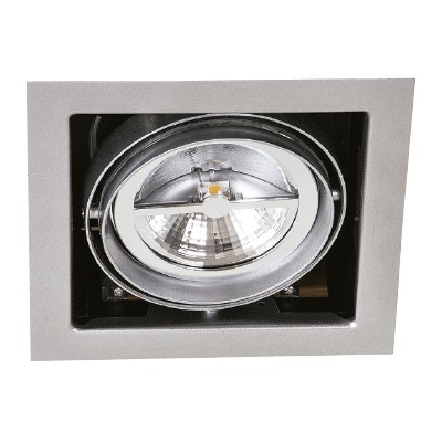 EMP. DIRIGIBLE RECTANGULAR, SATINADO.