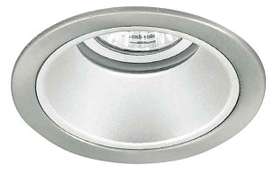 EMP. FIJO REDONDO PINHOLE. SATIN. MR16