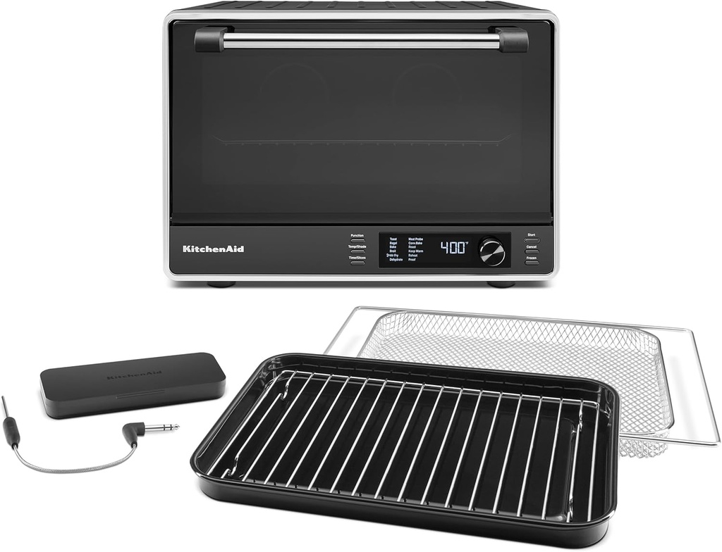HORNO FREIDOR DE AIRE DUAL 20"X12" DIGITAL KCO224BM