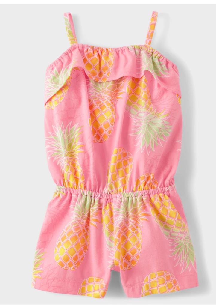 Enterizo con estampado de piñas