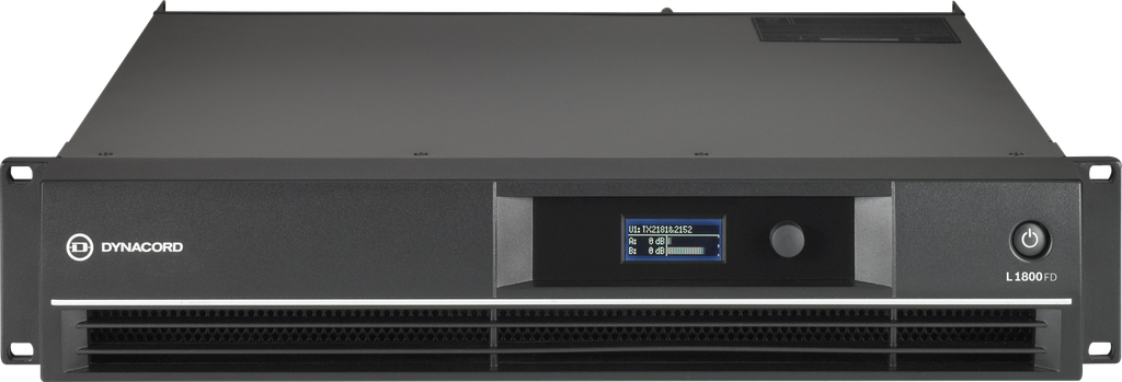 AMPLIFICADOR DSP 2X950 W 4 OHM L1800FD DYNACORD L1800FD-US