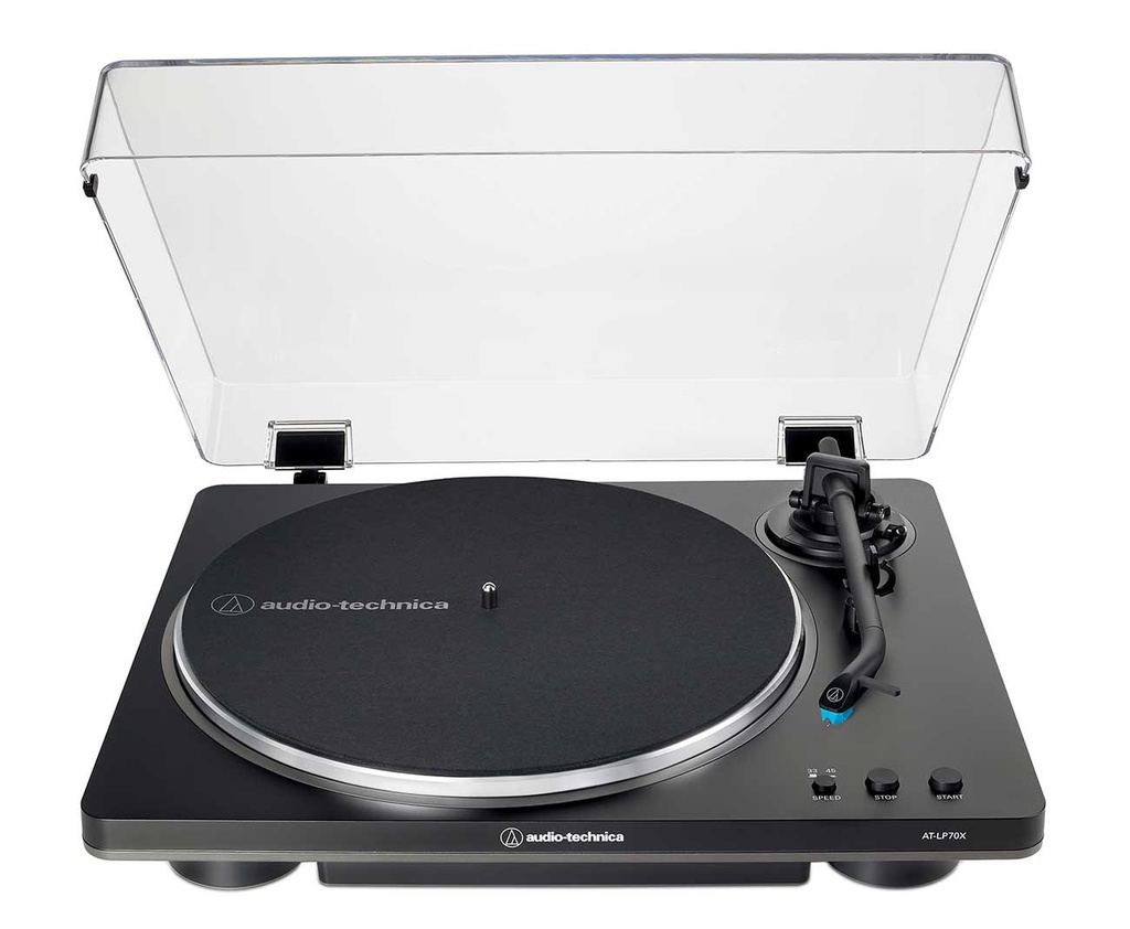 AUDIO TECHNICA AT-LP70X-BG AUTOMATICO TOCADISCOS NEGRO/GRIS AT-LP70X-BG