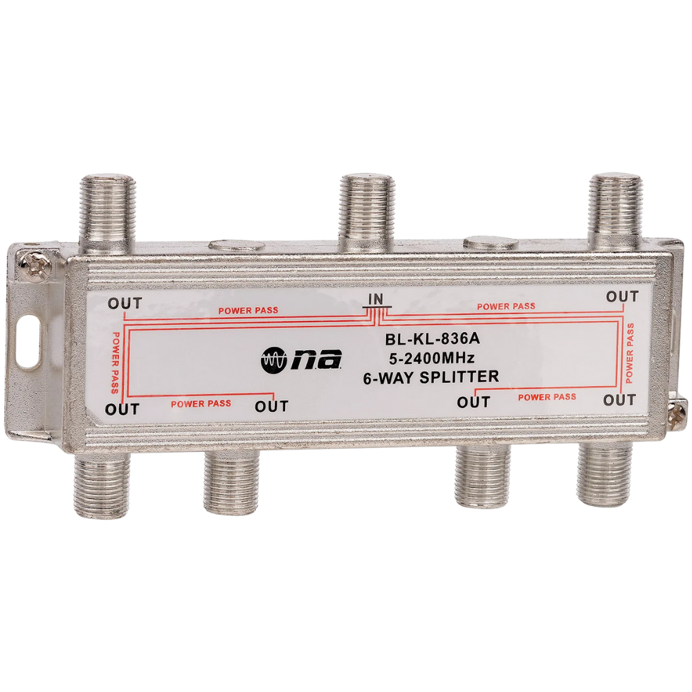 DISTRIBUIDOR DE SEÑAL DE TV 6 VIAS 2.3GHZ DIGITAL BLKL-836A NIPPON BLKL-836A