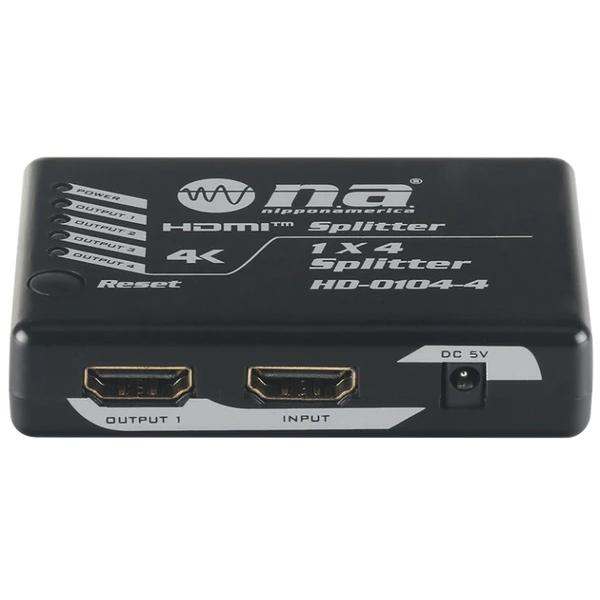 DISTRIBUIDOR HDMI AMPLIFICADO 1 A 4 HD-0104-04 NIPPON HD-0104-04