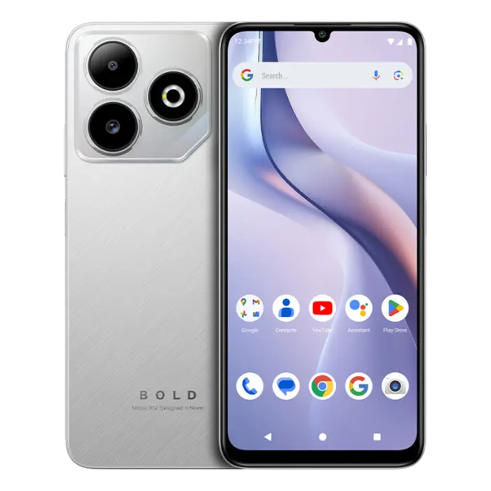 Celular Blu K12 4GB+128GB Silver